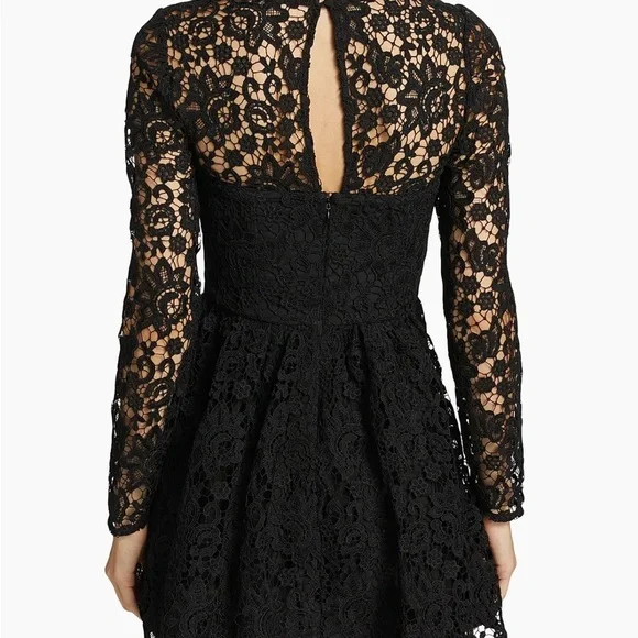 Self-portrait Black Lace Dress